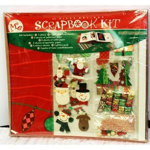 New Made By Me Jean Marie Holiday Christmas Scrapbook Kit Complete Papers